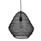 Mudag Metal Meshique Mesh 1lt Pendant Light Black