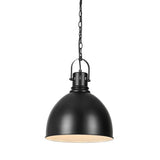 Market 1lt Industrial Metal Pendant Light