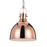 Market 1lt Industrial Metal Pendant Light