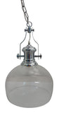 Toongabbie P1757 1lt Clear Glass Hampton's Pendant Light