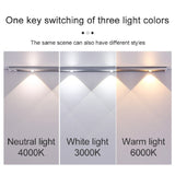 80cm Wireless LED Closet Lights Motion Sensor PIR Induction Lamp Cabinet Lighting USB