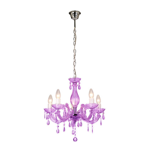Chandelier purple online