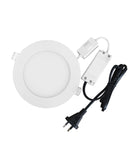 Slick LED Panel Down Light Round White