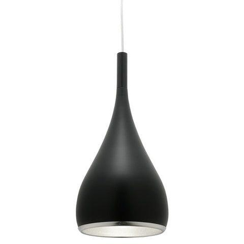 Aero 1lt Metal Tulip Shaped Pendant Light