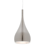 Aero 1lt Metal Tulip Shaped Pendant Light