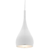 Aero 1lt Metal Tulip Shaped Pendant Light