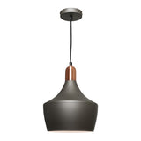 Bevo 1lt Metal Dome Pendant Light