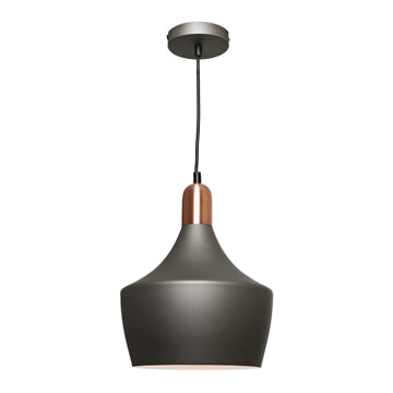 Bevo 1lt Metal Dome Pendant Light