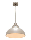 Risto 1lt Metal Shade Pendant Light