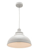 Risto 1lt Metal Shade Pendant Light