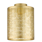 Bocal Metal DIY Laser cut Drum Batten Fix Light