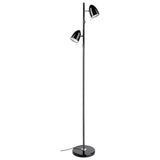 Lara 2lt Metal Reading Adjustable Floor Lamp