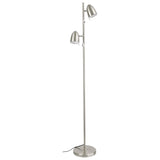 Lara 2lt Metal Reading Adjustable Floor Lamp