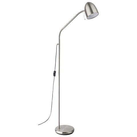 Lara 1lt Metal Reading Adjustable Floor Lamp