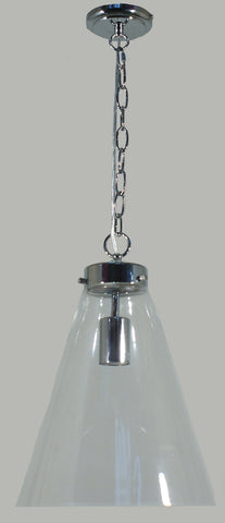 Gatsby 1lt Pendant Light Clear