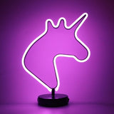 LED Neon Kids Table Lamp Night Light (USB Cord)