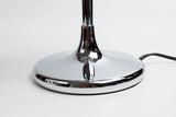Paris Table Lamp with Drum String Shade and Crystals Chrome