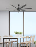 Eglo Tourbillion 7 Blade Metal DC Remote Extra Large Ceiling Fan