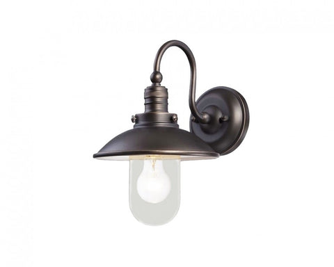 Port Wall Exterior Light Bronze/Clear