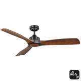 Minota DC 3 Blade ABS 52'' 1320mm Smart Wifi App Remote Ceiling Fan