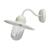 Alley Metal Wall Exterior Light with Clear Glass