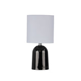 Espen Metal Touch Lamp with Fabric Drum Shade