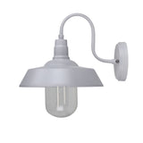 Hudson Metal Wall Exterior Barn Light with Clear Glass