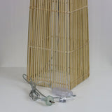 Jambi 1lt Natural Cane Floor Lamp