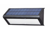 Solar Powered 6W LED Wedge Outdoor Wall Light