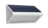 Solar Powered 6W LED Wedge Outdoor Wall Light