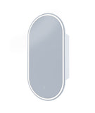 Remer Capsule Pill Frontlit LED Light Up Mirror Bathroom Shaving Cabinet Light