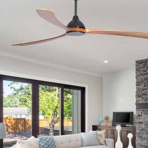 Fanco Sanctuary Large DC 3 Blade Timber Remote Ceiling Fan