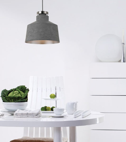 Grey 2025 concrete lamp