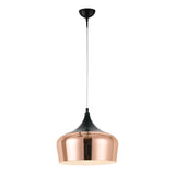 Polk 1lt Metal Pendant Light