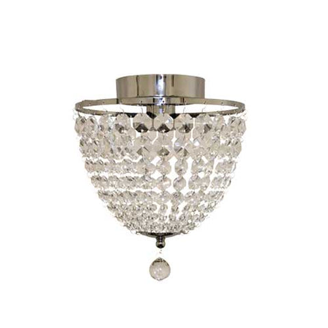 Grace DIY Crystal Bead Chandelier Batten Fix Light