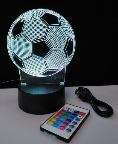 Soccer ball best sale night light