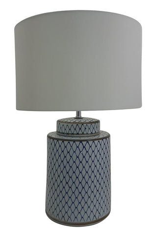 Toongabbie TL1842 Round Hampton's Table Lamp and Shade