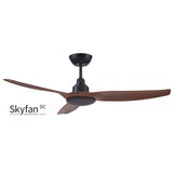 Ventair Skyfan DC 3 Blade ABS Remote Control Ceiling Fan Black/Teak